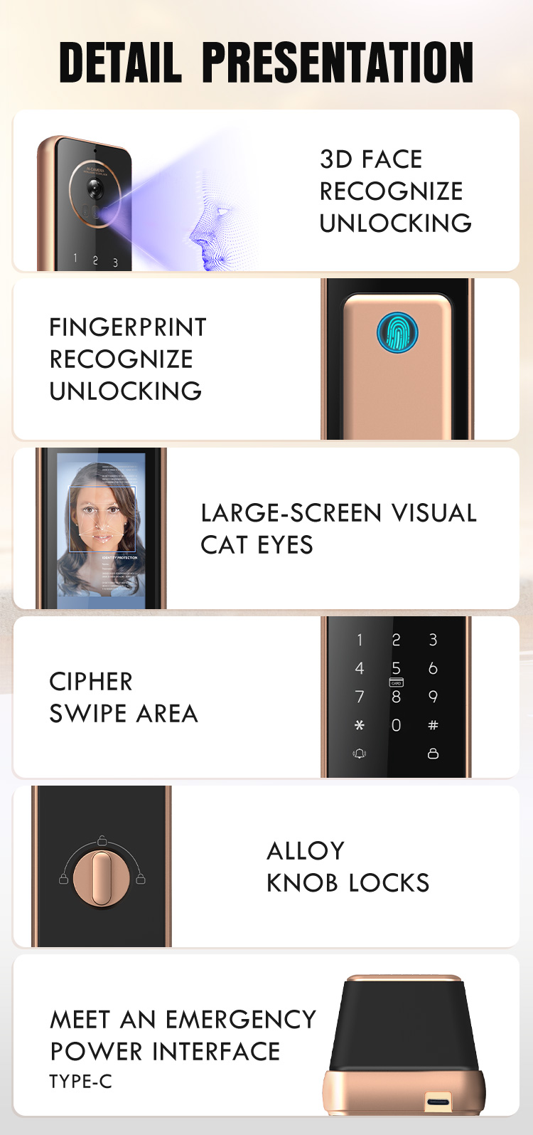 face recognition door lock