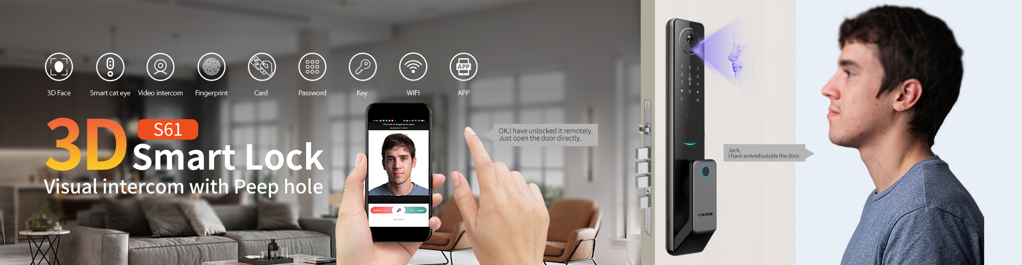 3D Face Recognition Smart Lock