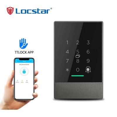 Locstar New Version Waterproof Wifi Keyless Access Control System Electronic Digital Smart Lock TTlock Card Reader With Doorbell - LOCSTAR